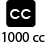 C. C. 1000