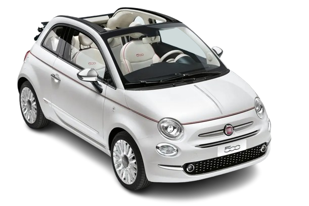 Fiat 500 Cabrio (or similar)